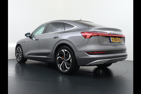 Audi e-tron Sportback 55 quattro Advanced edition 95 kWh | RIJKLAARPRIJS INCL. 12MND BOVAG | ADD. CRUISE CONTROL | CAMERA | LEDER
