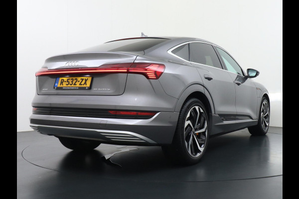 Audi e-tron Sportback 55 quattro Advanced edition 95 kWh | RIJKLAARPRIJS INCL. 12MND BOVAG | ADD. CRUISE CONTROL | CAMERA | LEDER
