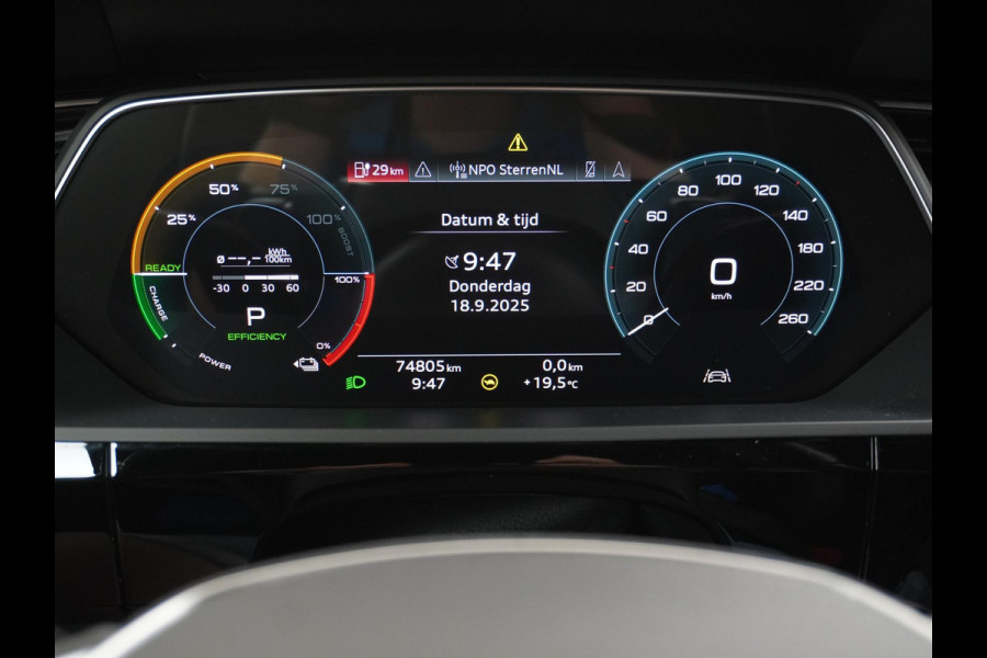 Audi e-tron Sportback 55 quattro Advanced edition 95 kWh | RIJKLAARPRIJS INCL. 12MND BOVAG | ADD. CRUISE CONTROL | CAMERA | LEDER