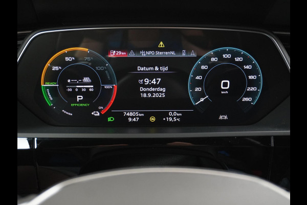 Audi e-tron Sportback 55 quattro Advanced edition 95 kWh | RIJKLAARPRIJS INCL. 12MND BOVAG | ADD. CRUISE CONTROL | CAMERA | LEDER