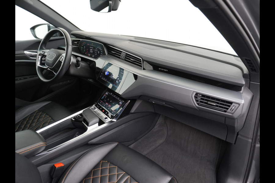 Audi e-tron Sportback 55 quattro Advanced edition 95 kWh | RIJKLAARPRIJS INCL. 12MND BOVAG | ADD. CRUISE CONTROL | CAMERA | LEDER