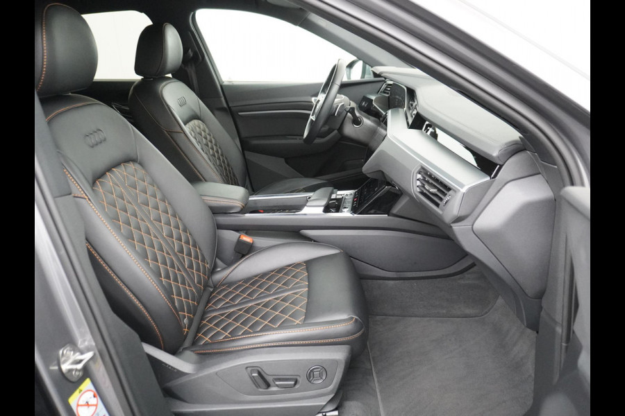 Audi e-tron Sportback 55 quattro Advanced edition 95 kWh | RIJKLAARPRIJS INCL. 12MND BOVAG | ADD. CRUISE CONTROL | CAMERA | LEDER