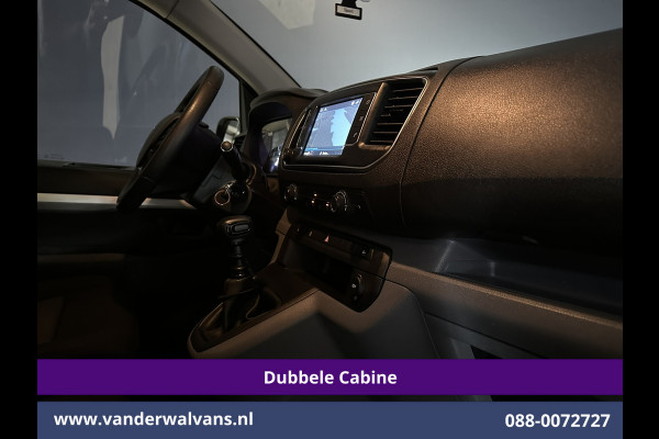 Peugeot Expert 2.0 BlueHDI 123pk L3H1 Dubbele Cabine Euro6 Airco | 6-Zits | Navigatie | 2500kg Trekhaak Apple Carplay, Android Auto, Cruisecontrol, Parkeersensoren, Bijrijdersbank