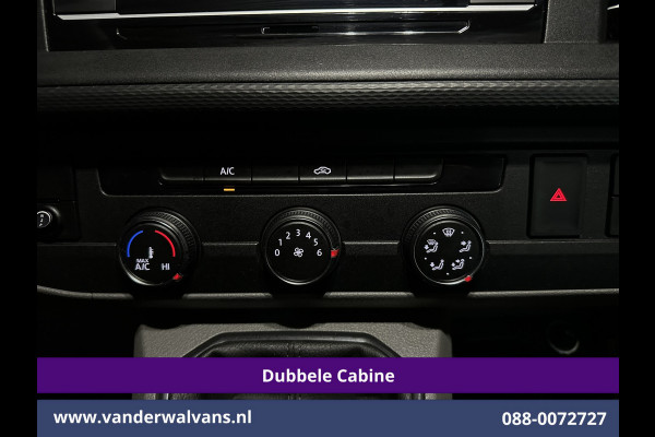 Volkswagen Transporter 2.0 TDI L2H1 Dubbele Cabine Euro6 Airco | 2200kg Trekhaak | Apple Carplay Cruisecontrol, Android Auto, 5-Zits, Parkeersensoren