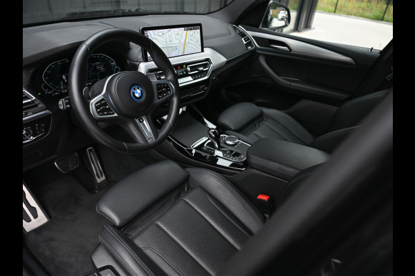 BMW X3 xDrive30e HIGH EXECUTIVE | M-SPORT | ACTIVE CRUISE | EL. TREKHAAK | CAMERA | VIRTUAL COCKPIT | LEDER | STOELVERWARMING | SHADOW