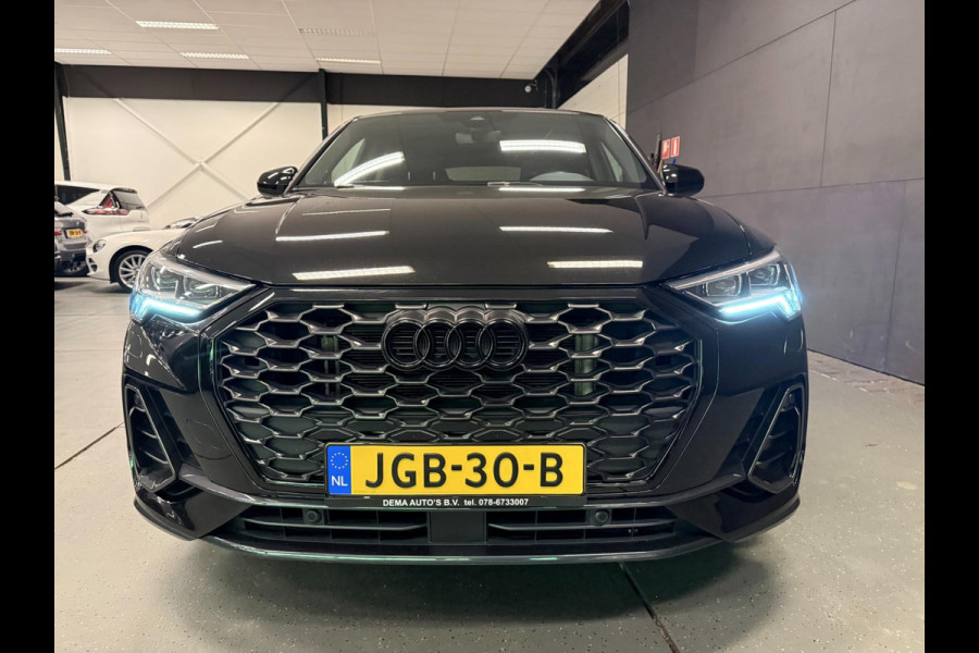 Audi Q3 Sportback 45 TFSI e 2 X S-LINE BLACK-LINE 20'' NAVI/M-STOELEN/DAB/CAM/A-CRUISE/ECC/PDC///