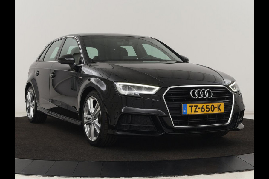 Audi A3 30 TFSI Sport S Line Edition | Sportstoelen | Full LED | Half leder | Navigatie | Climate control | Cruise control | Parkeerhulp