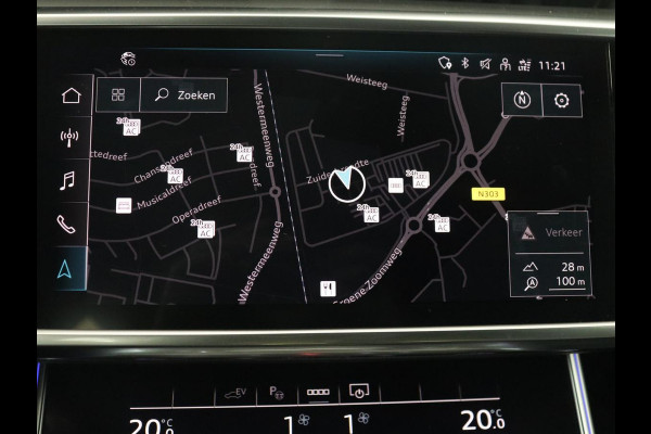 Audi A6 50 TFSIe quattro S edition | Panoramadak | Bang & Olufsen | Nappaleder | Stoelverwarming | Carplay | Memory | Camera | Navigatie | Full LED | Parkeerhulp | Virtual Cockpit | PHEV | Plug In