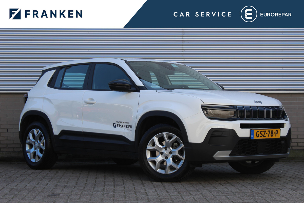 Jeep Avenger 1.2 Altitude | JBL | Navigatie | Adaptieve Cruise | Cruise | Stoelverwarming | Led Jeep Avenger 1.2 Altitude | JBL | Navigatie | Adaptieve Cruise | Cruise | Stoelverwarming | Led