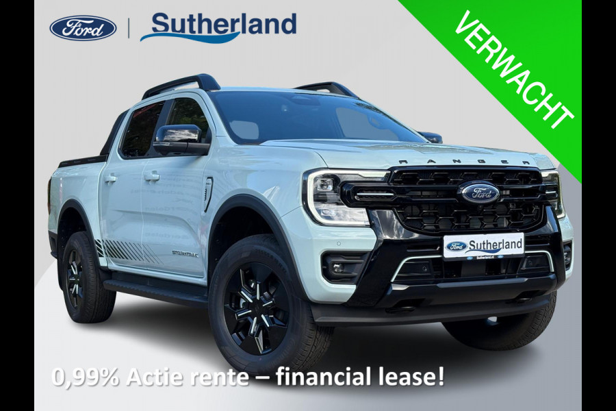 Ford Ranger 2.3 PHEV Stormtrak Double Cab 281pk | 5 persoons! | Technology Pack Plus Trailer | Cargo Area Pack | Power Rollertop | Prijs excl. BTW incl. BPM | laadkabel mode 3 16A