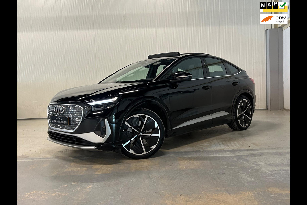Audi Q4 Sportback e-tron 40 Advanced edition 77 kWh | S-LINE | PANO | CAMERA | HUD Audi Q4 Sportback e-tron 40 Advanced edition 77 kWh | S-LINE | PANO | CAMERA | HUD