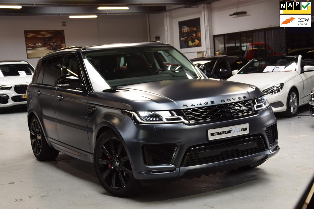 Land Rover Range Rover Sport P400e |Panoramadak|ACC|SVO Kleur|1e Eig|Dealer Onderhouden|BTW Land Rover Range Rover Sport P400e |Panoramadak|ACC|SVO Kleur|1e Eig|Dealer Onderhouden|BTW