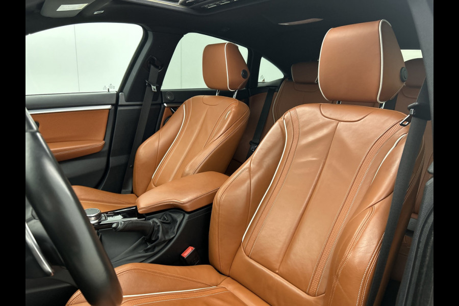 BMW 4 Serie Gran Coupé 430i High Executive M-sport(NL-auto, Dealer OnderH, Panorama, H&K, Navi, StoelV, Climate Con, Leder, Etc)