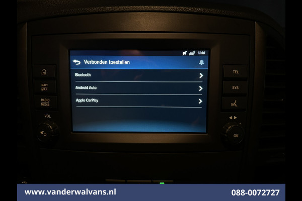 Mercedes-Benz Vito 116 CDI 164pk L2H1 Euro6 Airco | Camera | Apple Carplay | Android Auto | Cruisecontrol Stoelverwarming, Parkeersensoren, Bijrijdersbank