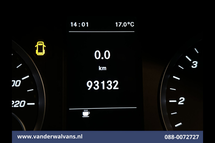 Mercedes-Benz Vito 116 CDI 164pk L2H1 Euro6 Airco | Camera | Apple Carplay | Android Auto | Cruisecontrol Stoelverwarming, Parkeersensoren, Bijrijdersbank