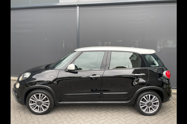 Fiat 500L 1.4 CROSS 4cil. Cruise control - Airco - Navigatie - Trekhaak - Parkeersensoren voor en achter - Stoelverwarming - Bluetooth - Mistlampen voor - Multifunctioneel stuurwiel - Licht metalen 17 inch - U-connect