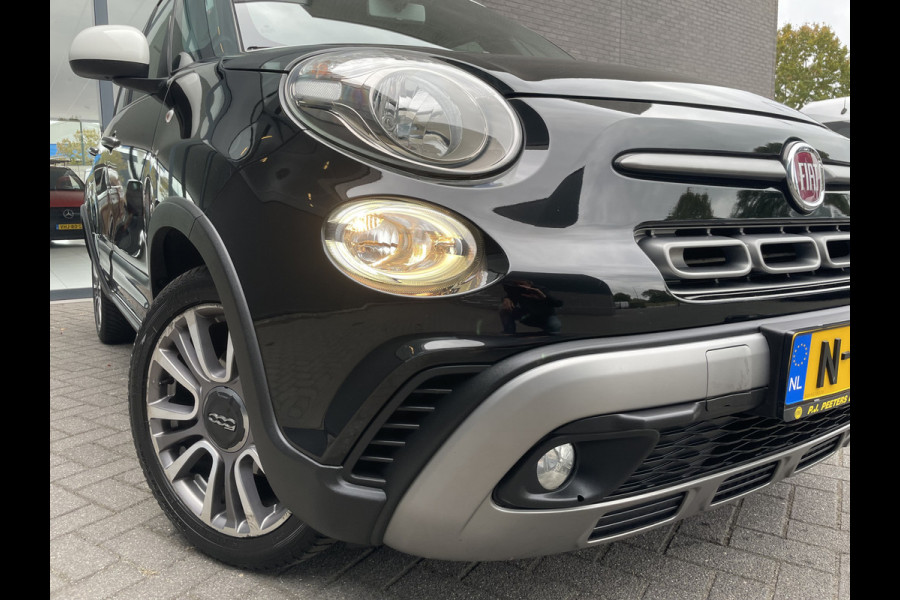 Fiat 500L 1.4 CROSS 4cil. Cruise control - Airco - Navigatie - Trekhaak - Parkeersensoren voor en achter - Stoelverwarming - Bluetooth - Mistlampen voor - Multifunctioneel stuurwiel - Licht metalen 17 inch - U-connect