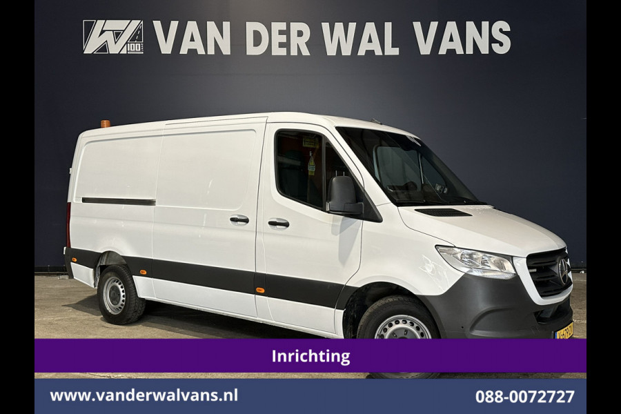 Mercedes-Benz Sprinter 316 CDI 163pk 3500kg Trekhaak L2H1 inrichting Euro6 Airco | Camera | Apple Carplay | Android Auto Cruisecontrol, Parkeersensoren Mercedes-Benz Sprinter 316 CDI 163pk 3500kg Trekhaak L2H1 inrichting Euro6 Airco | Camera | Apple Carplay | Android Auto Cruisecontrol, Parkeersensoren