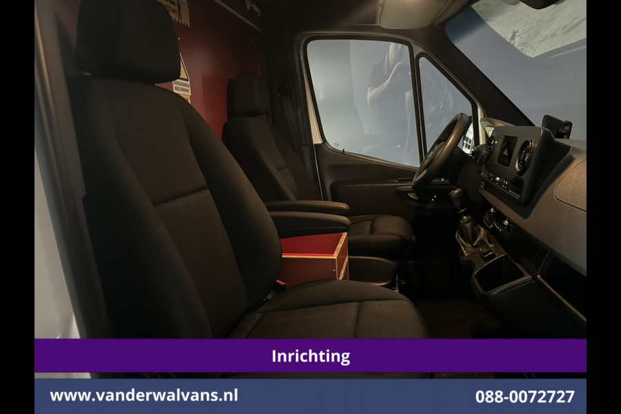 Mercedes-Benz Sprinter 316 CDI 163pk 3500kg Trekhaak L2H1 inrichting Euro6 Airco | Camera | Apple Carplay | Android Auto Cruisecontrol, Parkeersensoren Mercedes-Benz Sprinter 316 CDI 163pk 3500kg Trekhaak L2H1 inrichting Euro6 Airco | Camera | Apple Carplay | Android Auto Cruisecontrol, Parkeersensoren