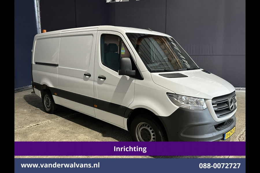 Mercedes-Benz Sprinter 316 CDI 163pk 3500kg Trekhaak L2H1 inrichting Euro6 Airco | Camera | Apple Carplay | Android Auto Cruisecontrol, Parkeersensoren Mercedes-Benz Sprinter 316 CDI 163pk 3500kg Trekhaak L2H1 inrichting Euro6 Airco | Camera | Apple Carplay | Android Auto Cruisecontrol, Parkeersensoren