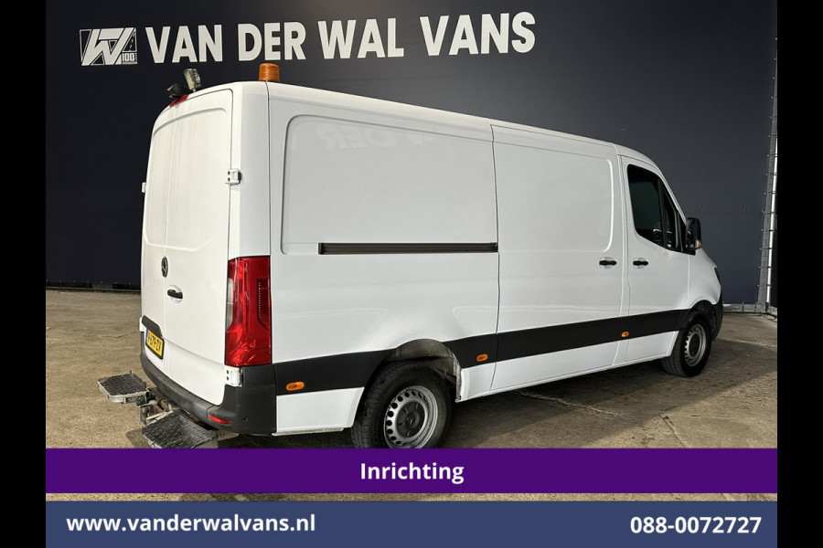 Mercedes-Benz Sprinter 316 CDI 163pk 3500kg Trekhaak L2H1 inrichting Euro6 Airco | Camera | Apple Carplay | Android Auto Cruisecontrol, Parkeersensoren Mercedes-Benz Sprinter 316 CDI 163pk 3500kg Trekhaak L2H1 inrichting Euro6 Airco | Camera | Apple Carplay | Android Auto Cruisecontrol, Parkeersensoren