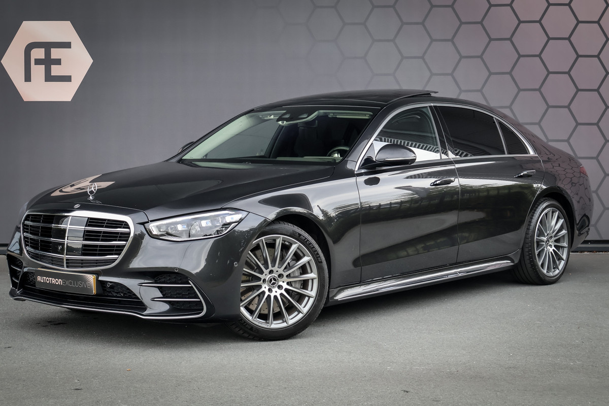 Mercedes-Benz S-Klasse 500 4MATIC Lang AMG Line | BURMESTER HIGH END 4D | ADAPTIVE CRUISE CONTROL | ACHTERASBESTURING | STOELVERARMING & VERKOELING & M LANG