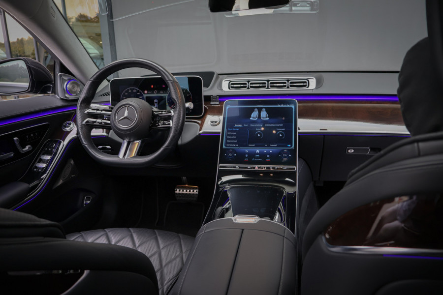Mercedes-Benz S-Klasse 500 4MATIC Lang AMG Line | BURMESTER HIGH END 4D | ADAPTIVE CRUISE CONTROL | ACHTERASBESTURING | STOELVERARMING & VERKOELING & M LANG