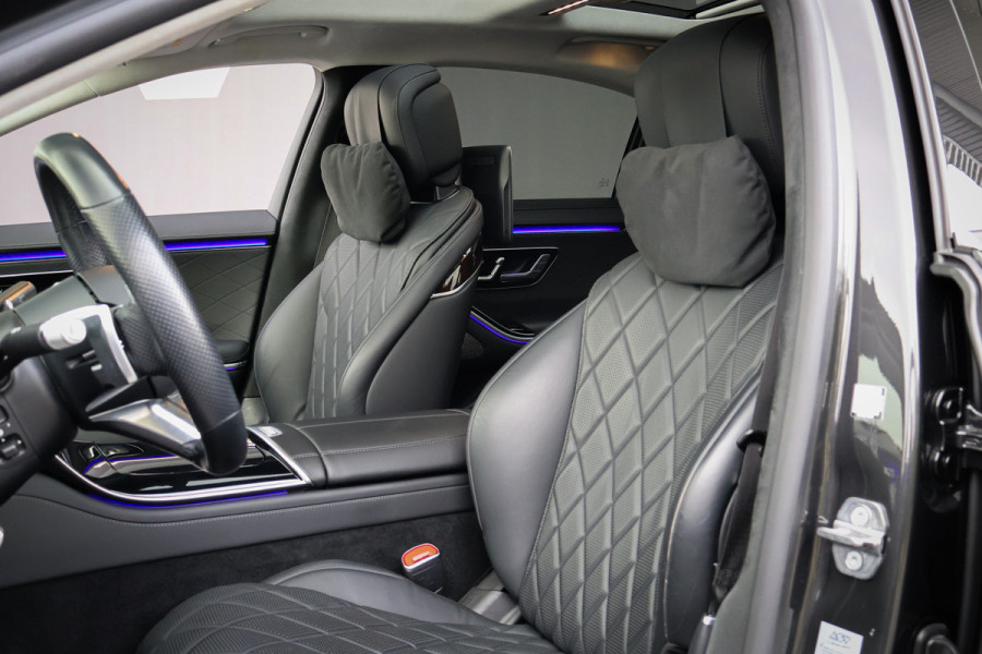 Mercedes-Benz S-Klasse 500 4MATIC Lang AMG Line | BURMESTER HIGH END 4D | ADAPTIVE CRUISE CONTROL | ACHTERASBESTURING | STOELVERARMING & VERKOELING & M LANG