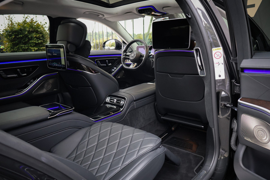 Mercedes-Benz S-Klasse 500 4MATIC Lang AMG Line | BURMESTER HIGH END 4D | ADAPTIVE CRUISE CONTROL | ACHTERASBESTURING | STOELVERARMING & VERKOELING & M LANG
