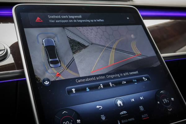 Mercedes-Benz S-Klasse 500 4MATIC Lang AMG Line | BURMESTER HIGH END 4D | ADAPTIVE CRUISE CONTROL | ACHTERASBESTURING | STOELVERARMING & VERKOELING & M LANG