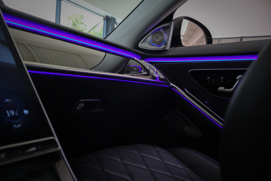 Mercedes-Benz S-Klasse 500 4MATIC Lang AMG Line | BURMESTER HIGH END 4D | ADAPTIVE CRUISE CONTROL | ACHTERASBESTURING | STOELVERARMING & VERKOELING & M LANG