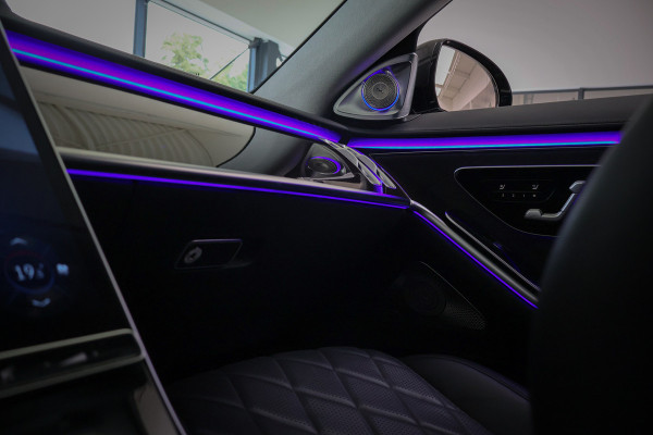 Mercedes-Benz S-Klasse 500 4MATIC Lang AMG Line | BURMESTER HIGH END 4D | ADAPTIVE CRUISE CONTROL | ACHTERASBESTURING | STOELVERARMING & VERKOELING & M LANG