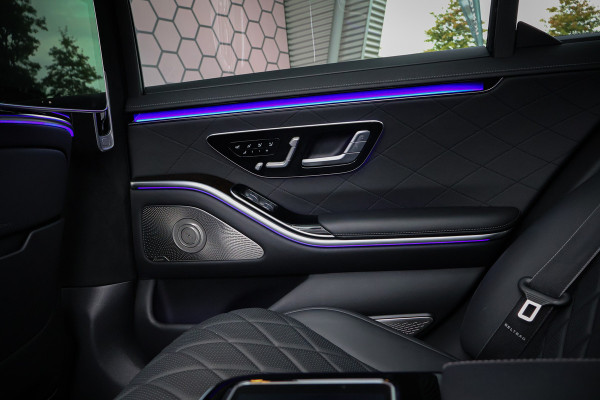 Mercedes-Benz S-Klasse 500 4MATIC Lang AMG Line | BURMESTER HIGH END 4D | ADAPTIVE CRUISE CONTROL | ACHTERASBESTURING | STOELVERARMING & VERKOELING & M LANG