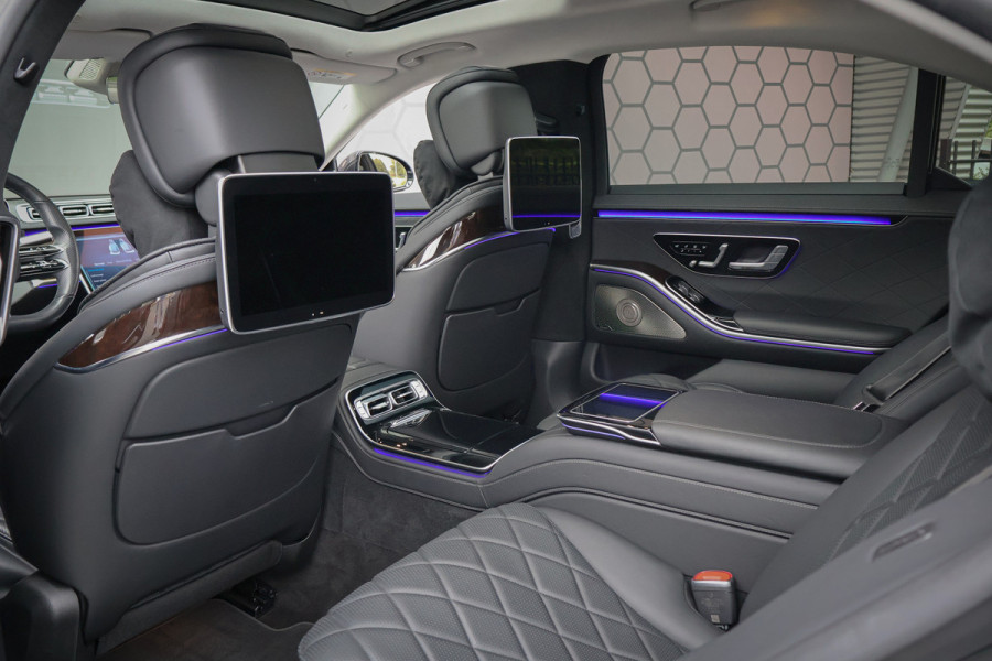 Mercedes-Benz S-Klasse 500 4MATIC Lang AMG Line | BURMESTER HIGH END 4D | ADAPTIVE CRUISE CONTROL | ACHTERASBESTURING | STOELVERARMING & VERKOELING & M LANG