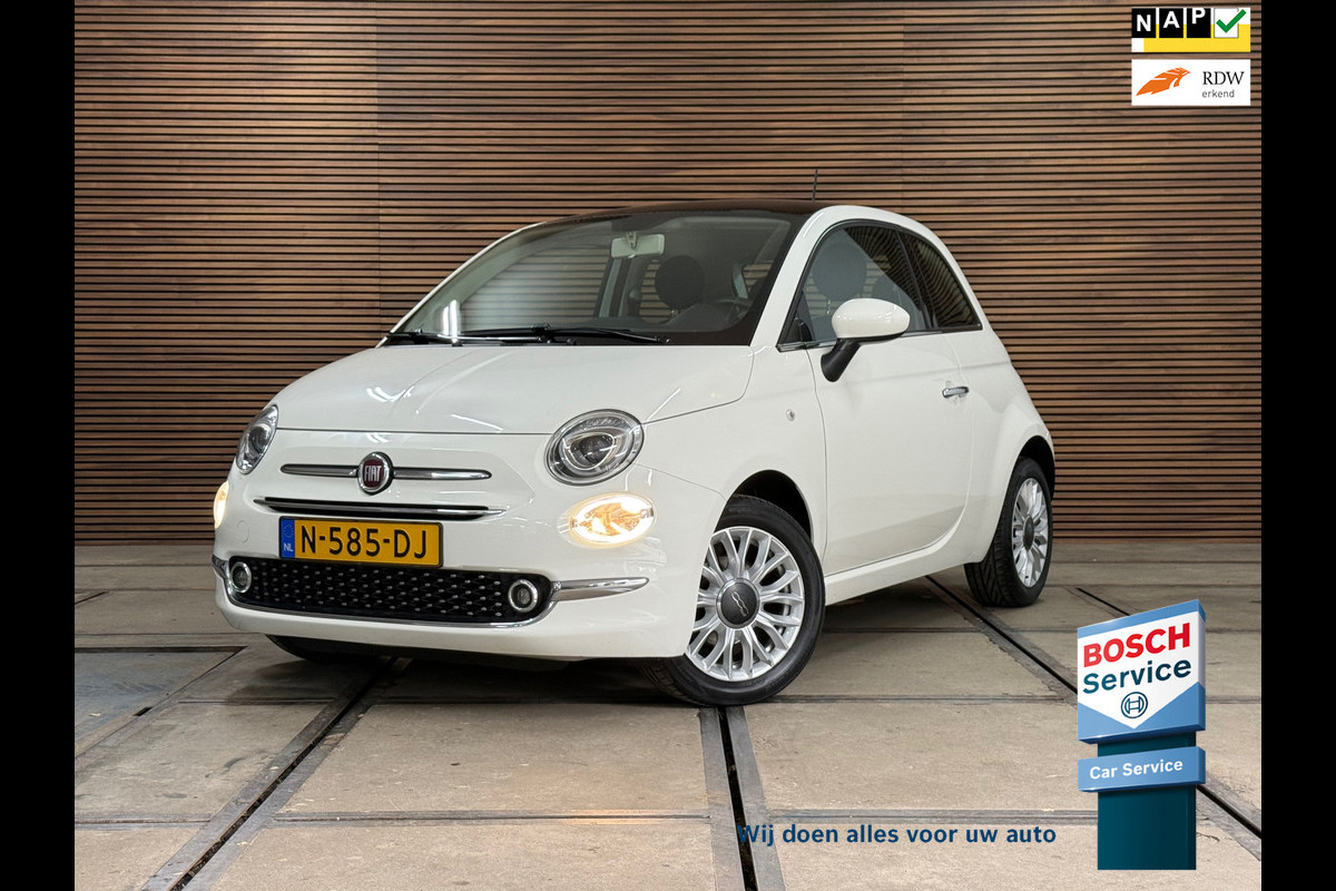 Fiat 500 1.2 Lounge | Panoramadak | Navigatie | Cruise Control | Airco Fiat 500 1.2 Lounge | Panoramadak | Navigatie | Cruise Control | Airco