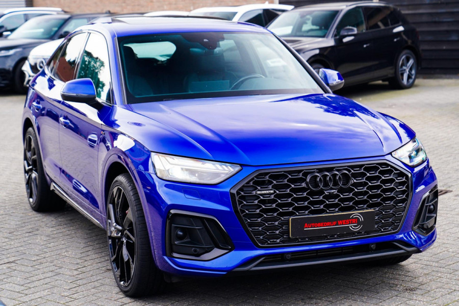 Audi Q5 Sportback 55 TFSI e S edition | Matrix | Luchtvering | Audi Drive Select | Adaptieve Cruise | 2 x S-line | Virtual | LED |