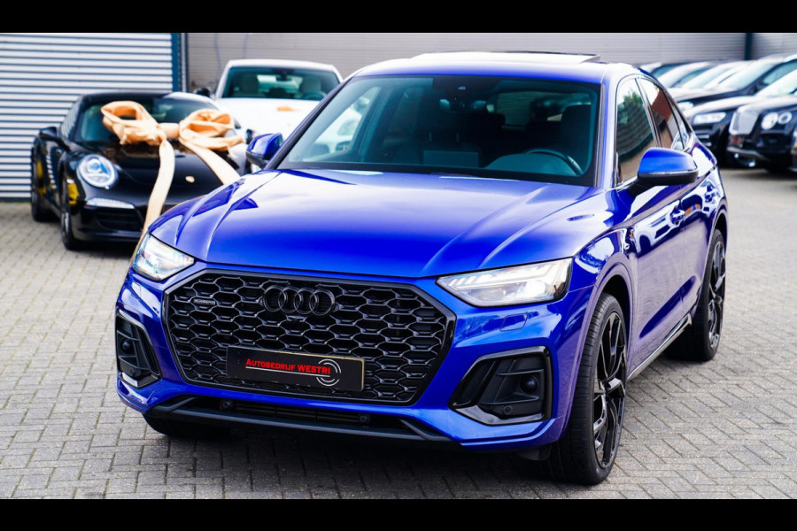 Audi Q5 Sportback 55 TFSI e S edition | Matrix | Luchtvering | Audi Drive Select | Adaptieve Cruise | 2 x S-line | Virtual | LED |