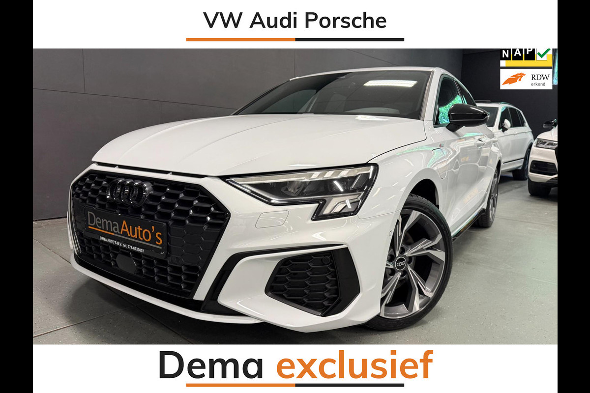 Audi A3 Sportback 40 TFSI e 2x S-LINE BLACK-LINE V-COCKPIT/NAVI/LED/DAB/CARPLAY/ECC/PDC/A-CRUISE/// Audi A3 Sportback 40 TFSI e 2x S-LINE BLACK-LINE V-COCKPIT/NAVI/LED/DAB/CARPLAY/ECC/PDC/A-CRUISE///