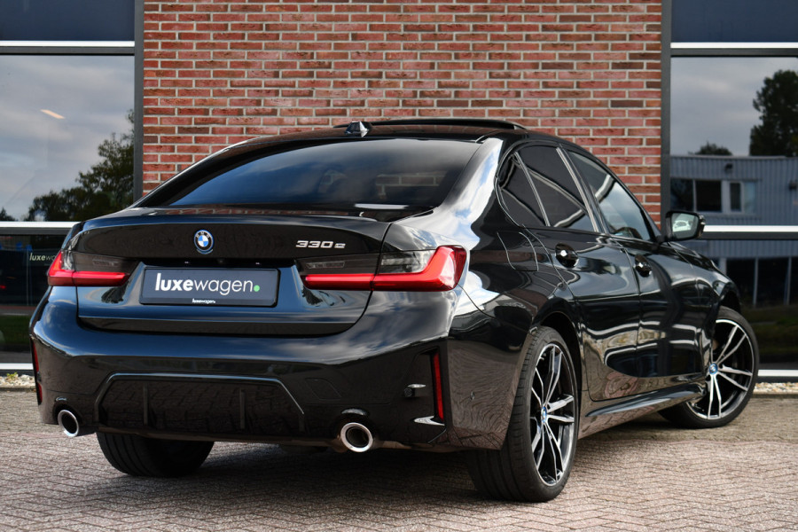 BMW 3-serie 330e M-Sport Pano ACC H/K 360 HUD 19inch El-zetels