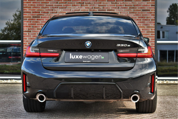 BMW 3-serie 330e M-Sport Pano ACC H/K 360 HUD 19inch El-zetels