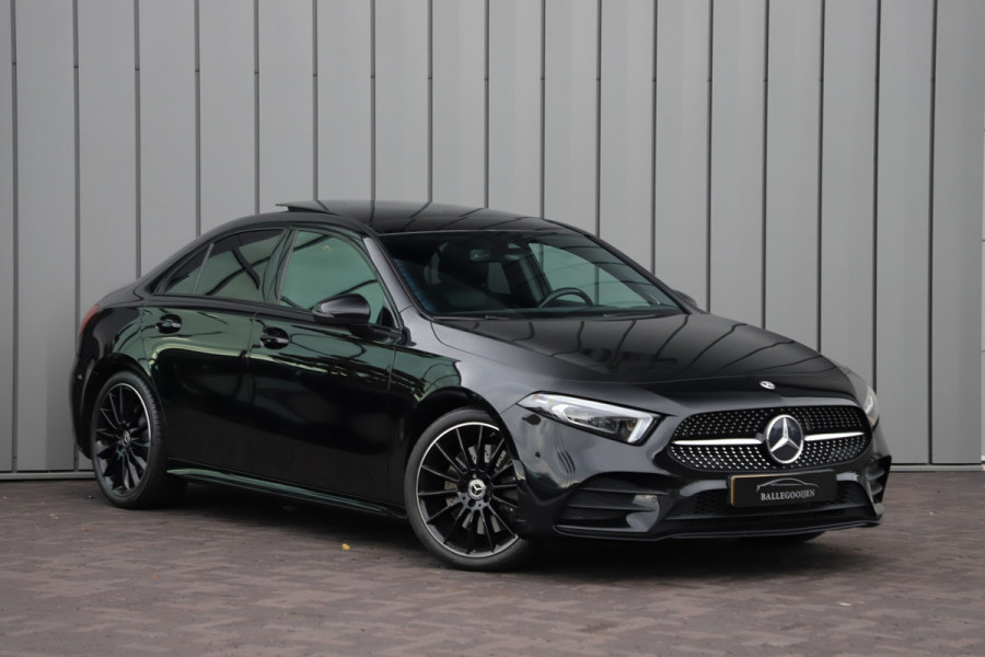 Mercedes-Benz A-Klasse 250 AMG Sedan | 224PK | Pano | Sfeerverlichting | Burmester | Multibeam | Stoelverwarming | Standkachel | 2019.