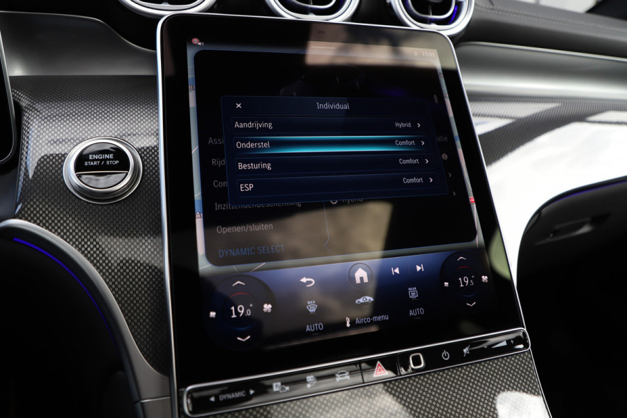 Mercedes-Benz GLC 400e AMG 4-Matic | 381PK | Achterasbesturing | Luchtvering | Pano | Head-up | Keyles-go | Sfeerverlichting | Memory | Distronic Mercedes-Benz GLC 400e AMG 4-Matic | 381PK | Achterasbesturing | Luchtvering | Pano | Head-up | Keyles-go | Sfeerverlichting | Memory | Distronic