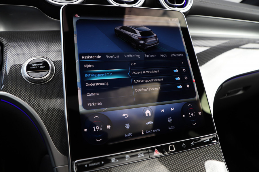 Mercedes-Benz GLC 400e AMG 4-Matic | 381PK | Achterasbesturing | Luchtvering | Pano | Head-up | Keyles-go | Sfeerverlichting | Memory | Distronic Mercedes-Benz GLC 400e AMG 4-Matic | 381PK | Achterasbesturing | Luchtvering | Pano | Head-up | Keyles-go | Sfeerverlichting | Memory | Distronic