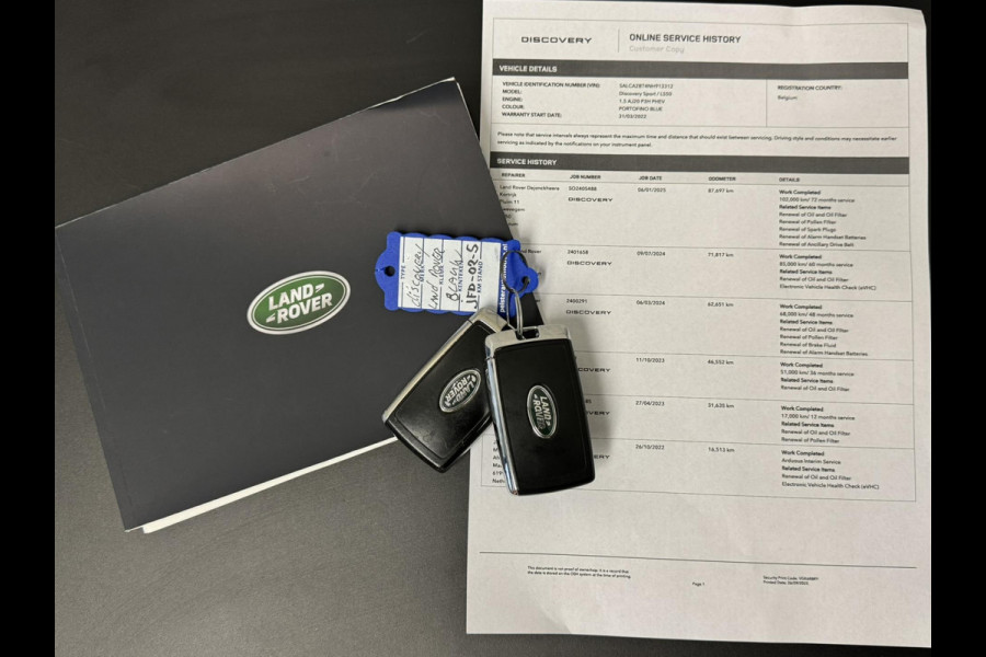 Land Rover Discovery Sport P300e 1.5 R-Dynamic PHEV Cruise Control Climate control Full LED 360 camera Elektrische achterklep