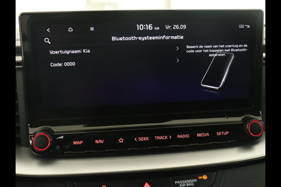 Kia ProCeed 1.0 T-GDi GT-Line | Panoramadak | Stoel & stuurverwarming | Carplay | Leder/Alcanatara | Full LED | Adaptive cruise | Navigatie | Keyless | Digital Cockpit
