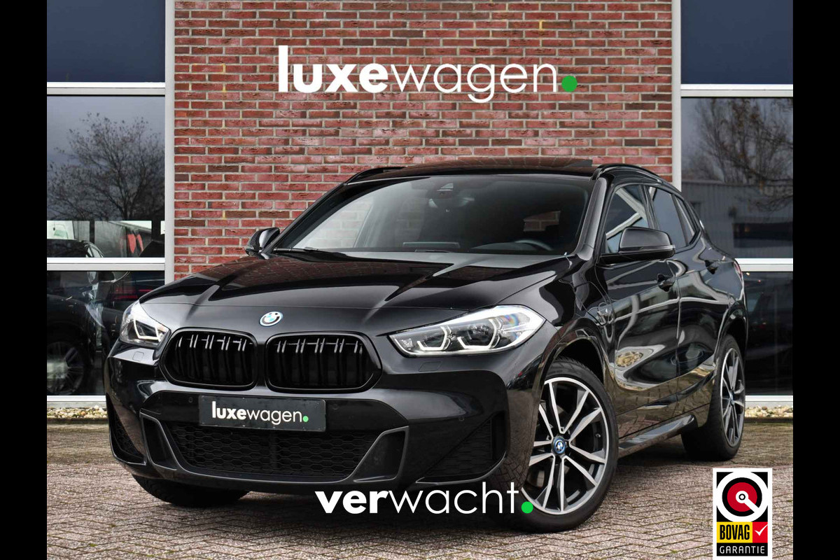 BMW X2 xDrive25e M-Sport Pano M-zetels HUD Camera El-klep 19inch BMW X2 xDrive25e M-Sport Pano M-zetels HUD Camera El-klep 19inch
