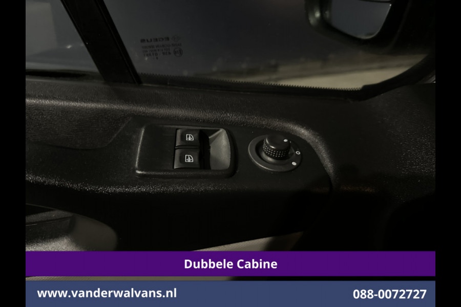 Renault Trafic 1.6 dCi 126pk L2H1 Dubbele cabine Euro6 Airco | 6-Zits | Navigatie | Camera LM velgen, Cruisecontrol, Trekhaak, Parkeersensoren