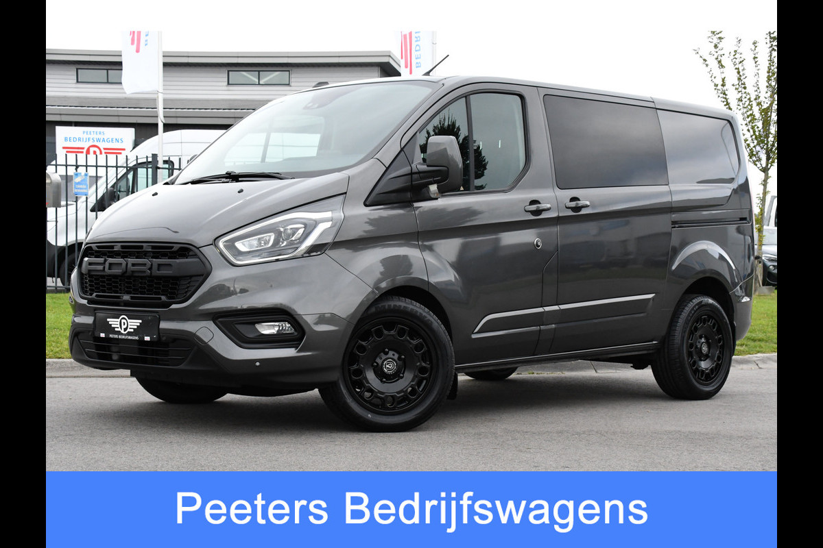 Ford Transit Custom 300 2.0 TDCI L1H1 DC Limited Raptor Edition Camera, Cruise, 130pk. Automaat, 2 x schuifdeur, Multimedia, Sensoren, Afneembare trekhaak, Uniek! Ford Transit Custom 300 2.0 TDCI L1H1 DC Limited Raptor Edition Camera, Cruise, 130pk. Automaat, 2 x schuifdeur, Multimedia, Sensoren, Afneembare trekhaak, Uniek!