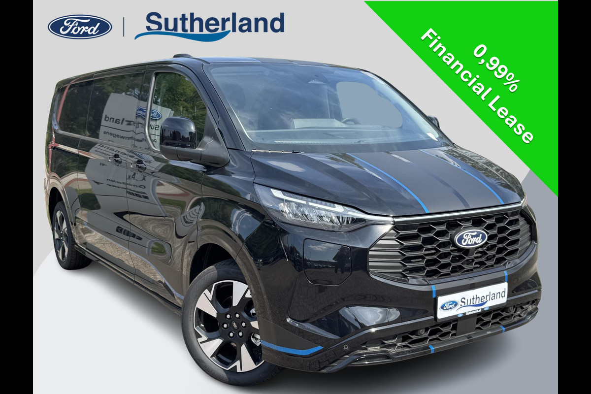 Ford Transit Custom 320 2.5 PHEV L2H1 Sport 233pk | 0,99% Renteactie! | Inklapbare trekhaak | 19 inch lichtmetalen Sport velgen (mat zwart) | Verwarmbaar stuurwiel | Navigatie systeem | B&O speakers Ford Transit Custom 320 2.5 PHEV L2H1 Sport 233pk | 0,99% Renteactie! | Inklapbare trekhaak | 19 inch lichtmetalen Sport velgen (mat zwart) | Verwarmbaar stuurwiel | Navigatie systeem | B&O speakers