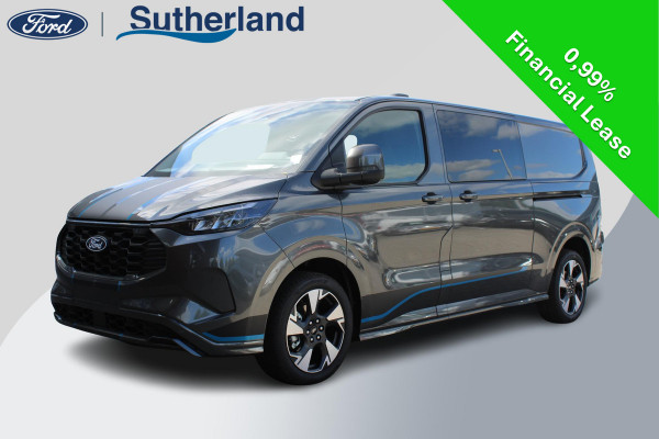 Ford Transit Custom 320 2.5 PHEV L2H1 Sport DC 233pk | 0,99% Renteactie! | Dubbele Cabine | Dubbele zijschuifdeur | Inklapbare trekhaak | 19 inch lichtmetalen Sport velgen (mat zwart) | Verwarmbaar stuurwiel | Navigatie systeem Ford Transit Custom 320 2.5 PHEV L2H1 Sport DC 233pk | 0,99% Renteactie! | Dubbele Cabine | Dubbele zijschuifdeur | Inklapbare trekhaak | 19 inch lichtmetalen Sport velgen (mat zwart) | Verwarmbaar stuurwiel | Navigatie systeem